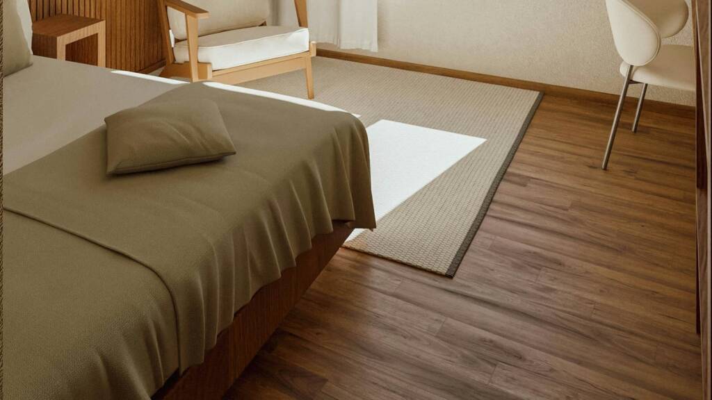 cozy bedroom flooring