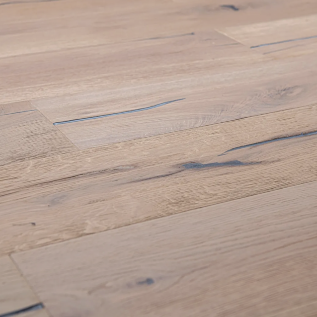 Smoked White Distressed - Hardwax Oiled